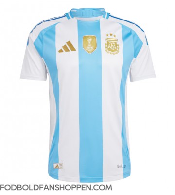 Argentina Hjemmebanetrøje Copa America 2024 Kortærmet